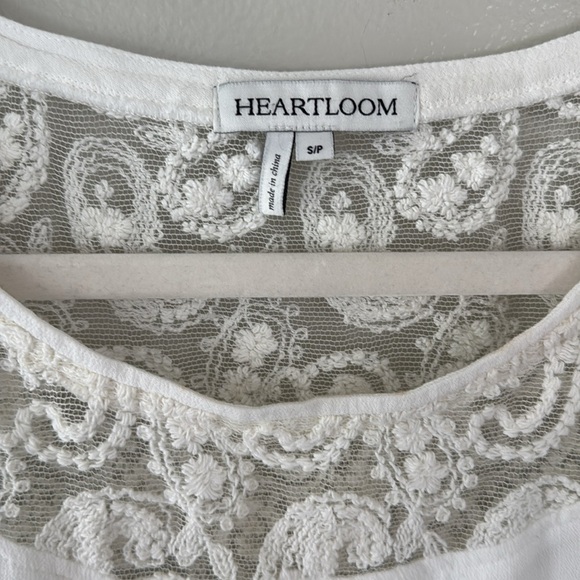Anthropologie x Heartloom Lace Paneled Top - Picture 3 of 5
